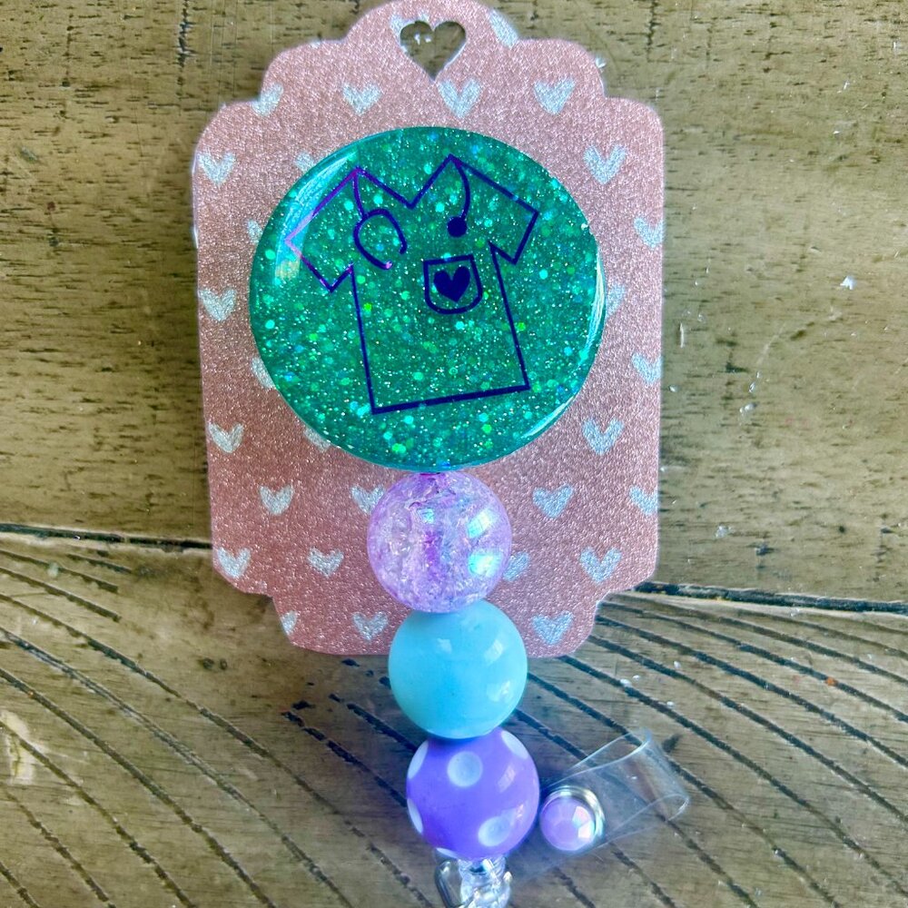 Nurse Badge Reel